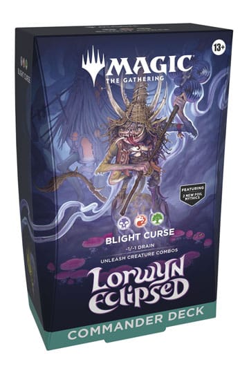 Magic the Gathering Lorwyns Finsternis Commander-Deck (englisch)"Blight Curse"