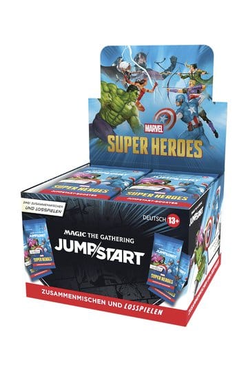 Magic the Gathering Marvel Super Heroes Jumpstart Booster Display (deutsch)