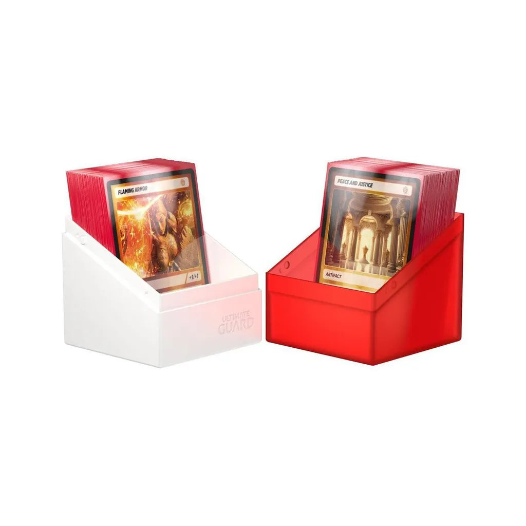 Ultimate Guard Boulder 100+ Cards Red/White