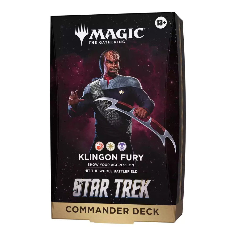 Star Trek Commander Deck EN Klingon Fury