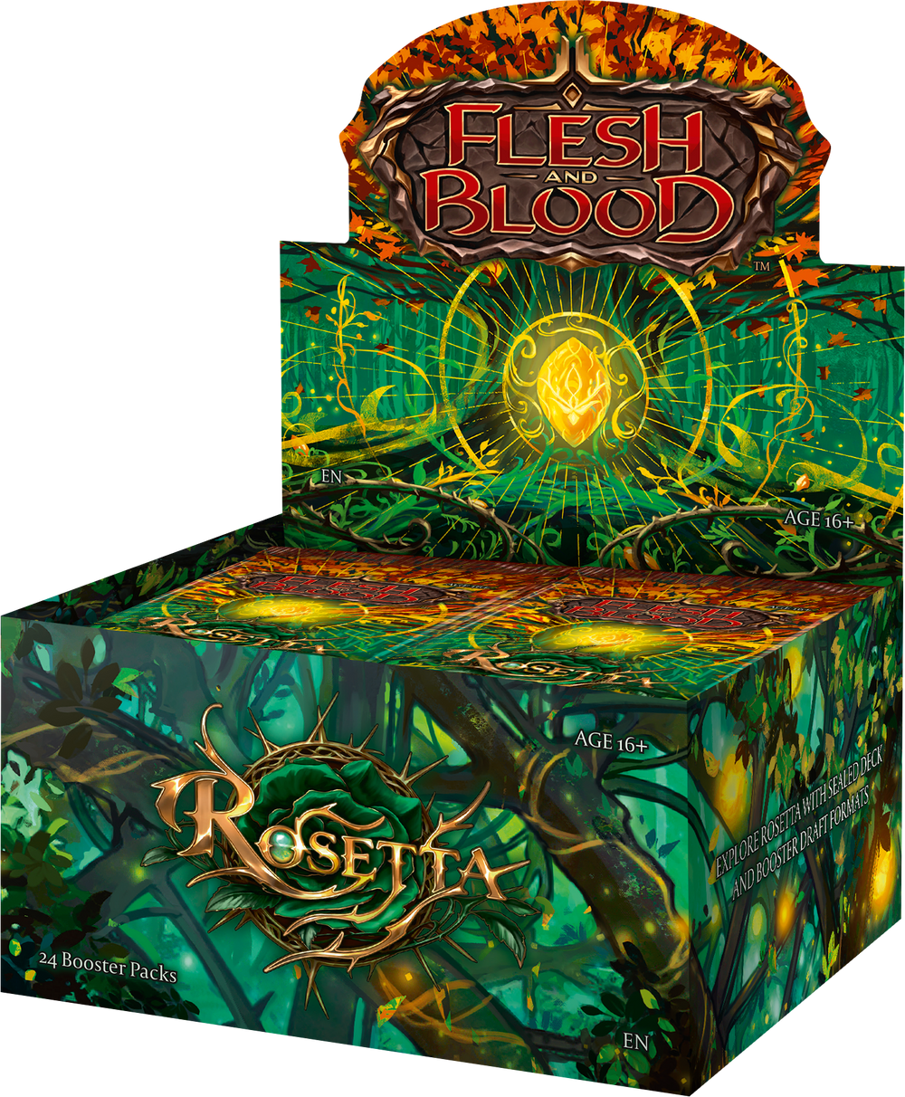 Flesh and Blood - Rosetta Booster Display (deutsch)