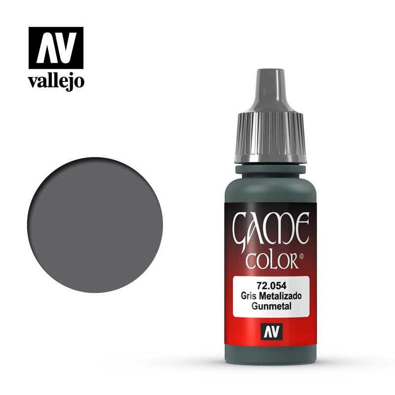 Vallejo - Gunmetal 17  ml - Game Color