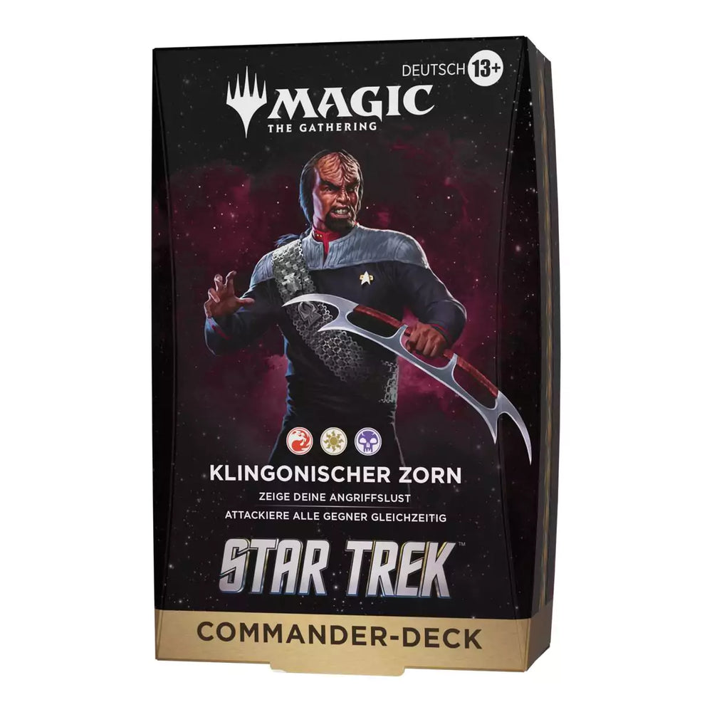 Star Trek Commander Deck DE Klingonischer Zorn