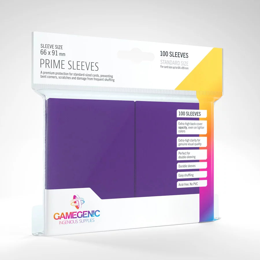 Gamegenic - Prime Sleeves purple (100 Sleeves)