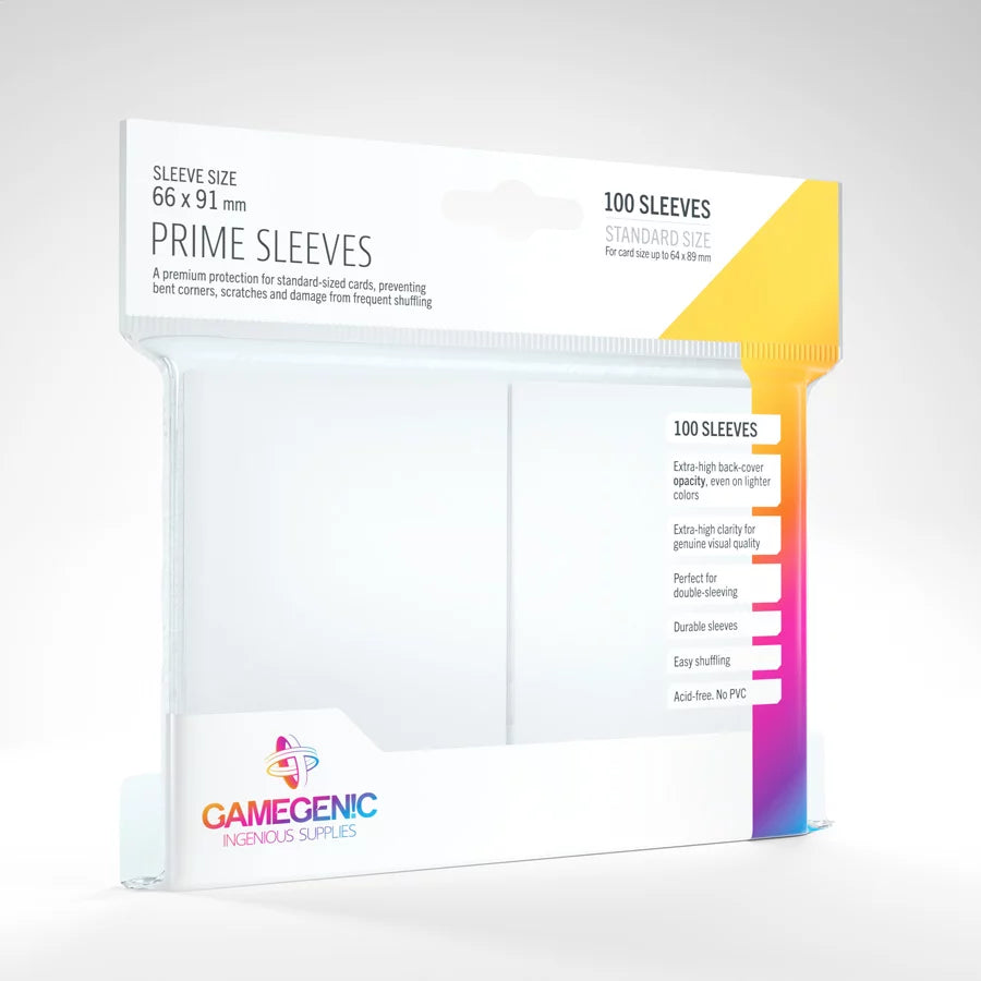 Gamegenic - Prime Sleeves white (100 Sleeves)
