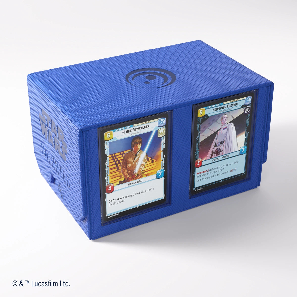 Gamegenic - Star Wars Unlimited Double Deck Pod - Blue