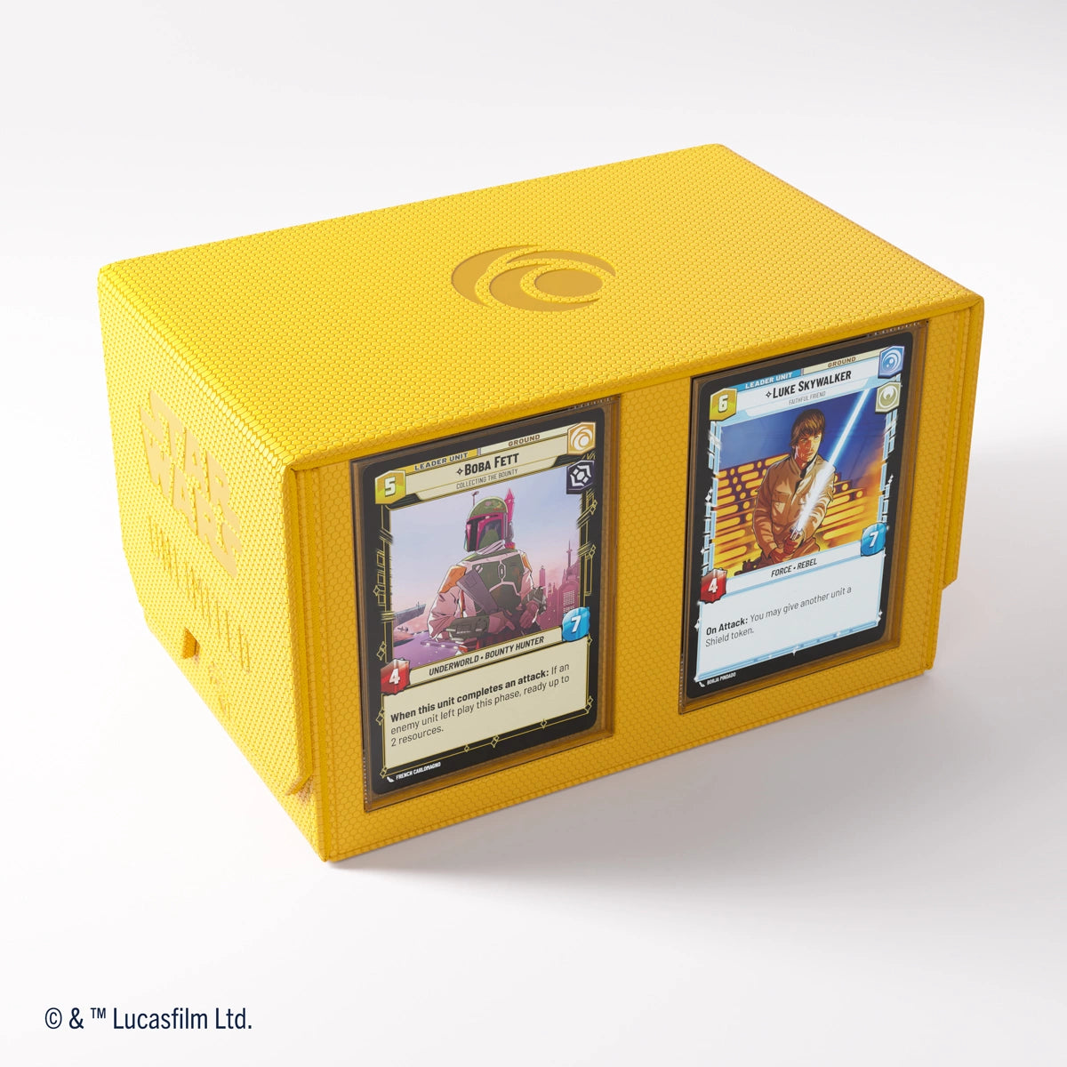 Gamegenic - Star Wars Unlimited Double Deck Pod - Yellow