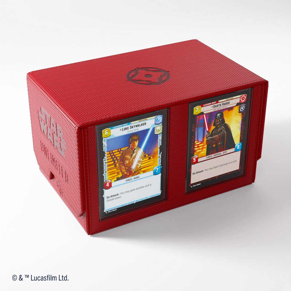 Gamegenic - Star Wars Unlimited Double Deck Pod - Red