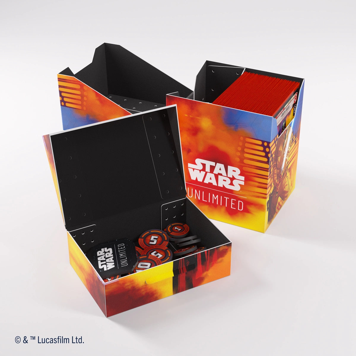 Gamegenic - Star Wars: Unlimited Soft Crate - Luke/Vader