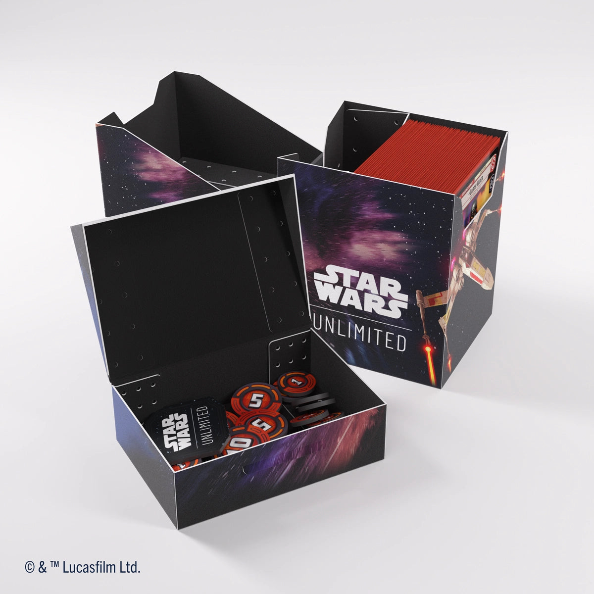 Gamegenic - Star Wars: Unlimited Soft Crate - X-Wing/Tie Fighter