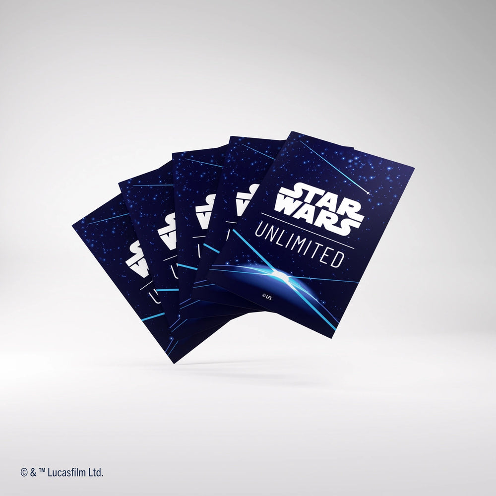 Gamegenic - Star Wars: Unlimited Art Sleeves Double Sleeving Pack - Space Blue