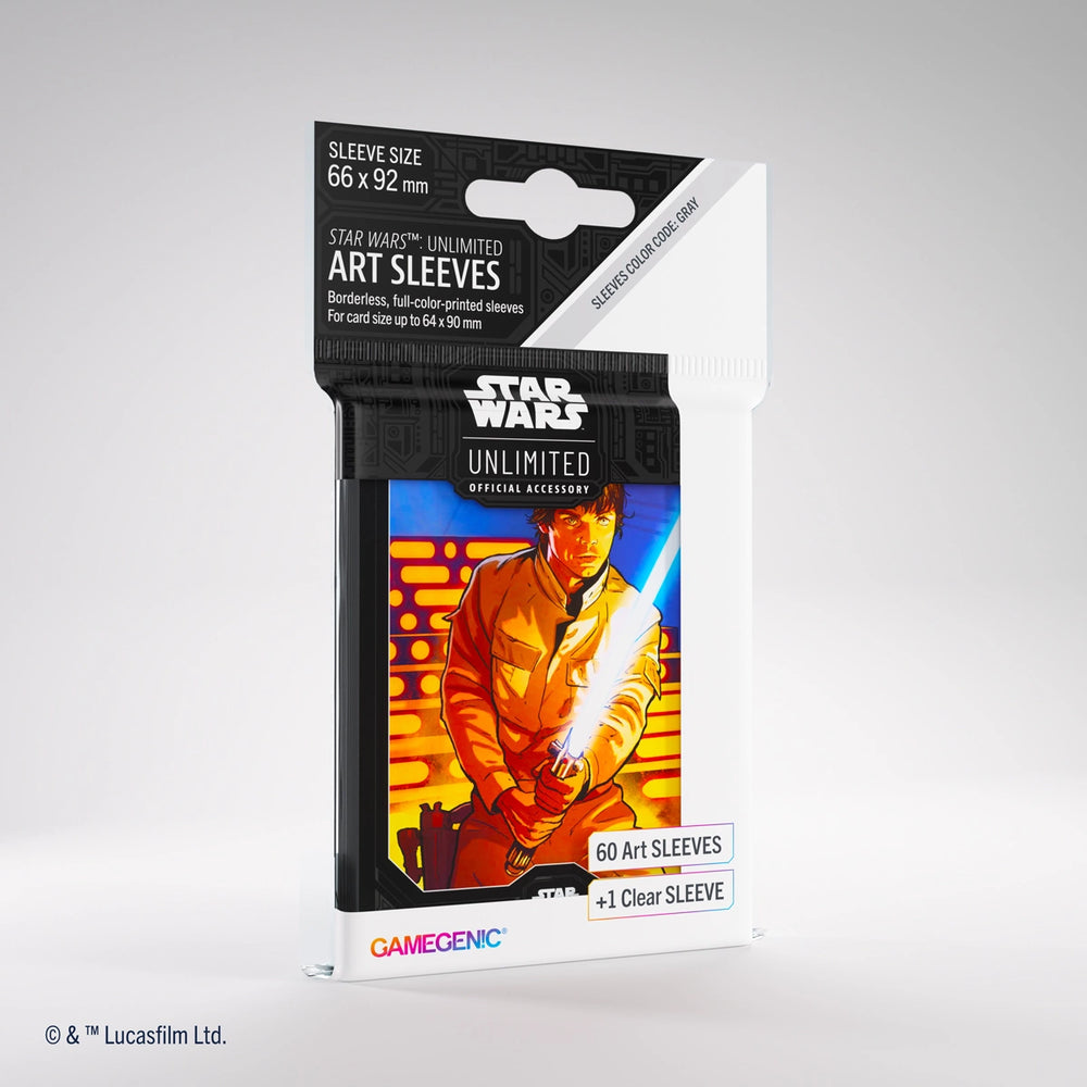 Gamegenic - Star Wars: Unlimited Art Sleeves - Luke Skywalker