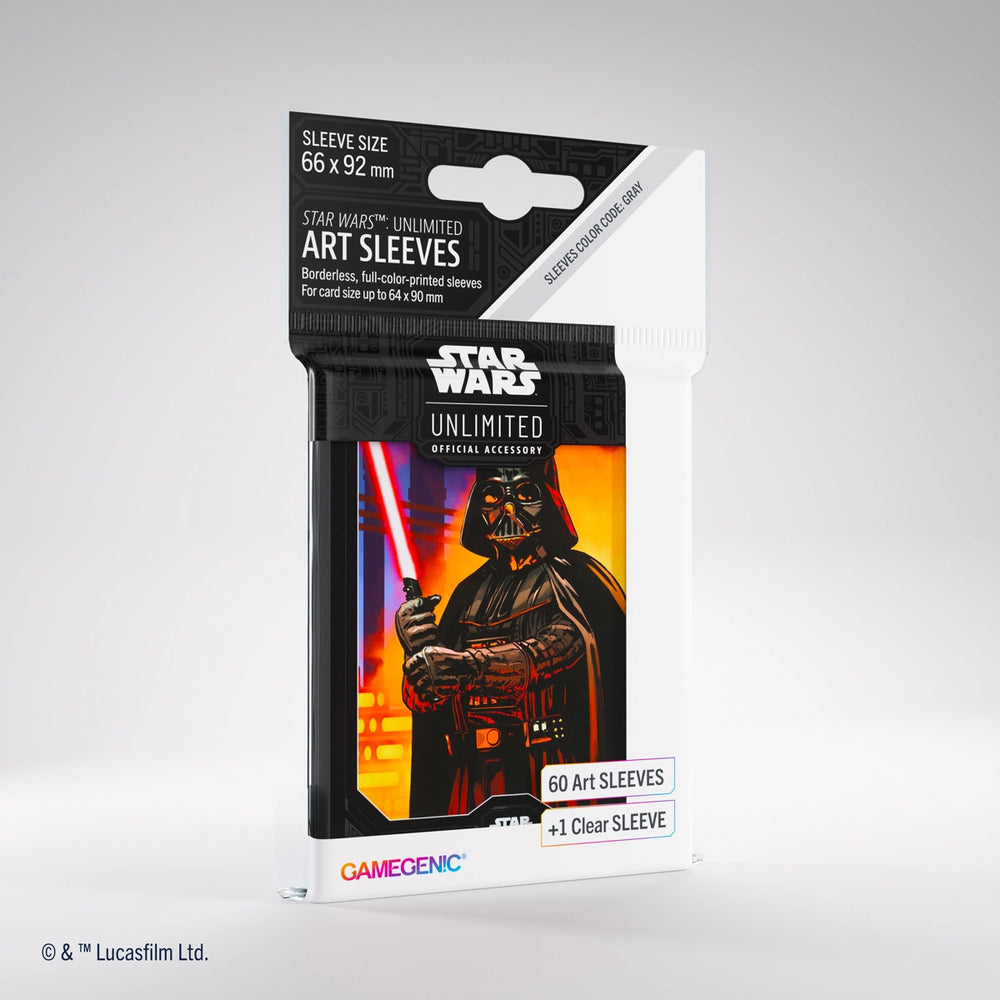 Gamegenic - Star Wars: Unlimited Art Sleeves Double - Darth Vader