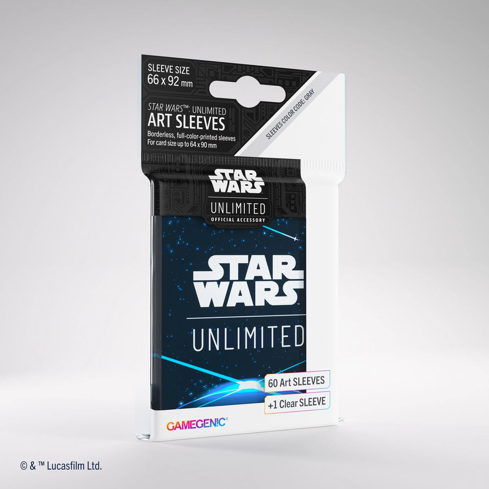 Gamegenic - Star Wars: Unlimited Art Sleeves - Space Blue