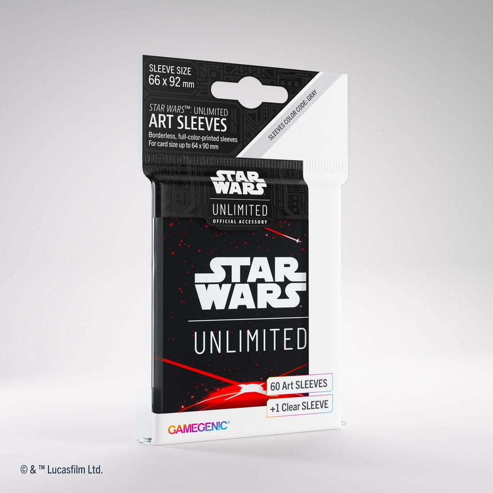 Gamegenic - Star Wars: Unlimited Art Sleeves - Space Red