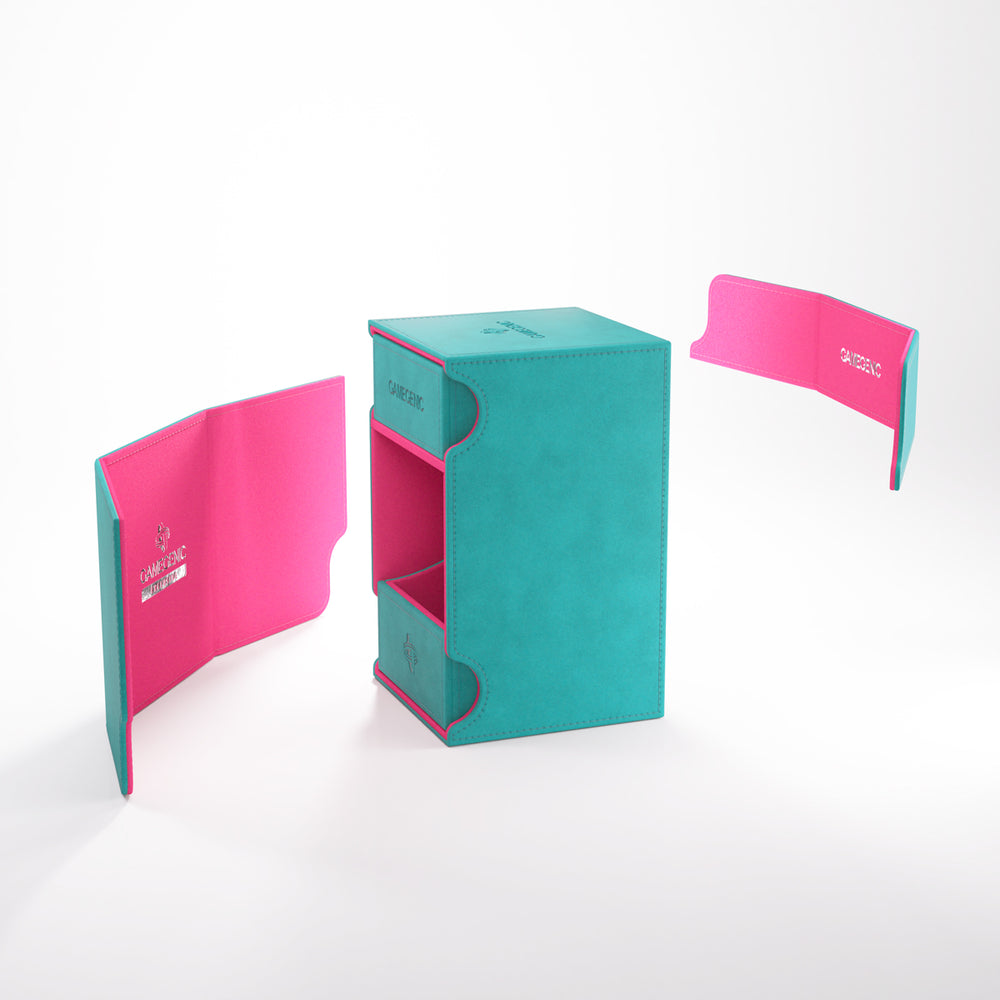 Gamegenic - Watchtower 100+ XL Exclusive Edition - Teal/Pink
