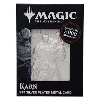 Magic the Gathering: Limited Edition .999 Silver Plated - Karn Metal Collectible