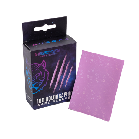 Holographic Card Sleeves "Aurora" Starfield