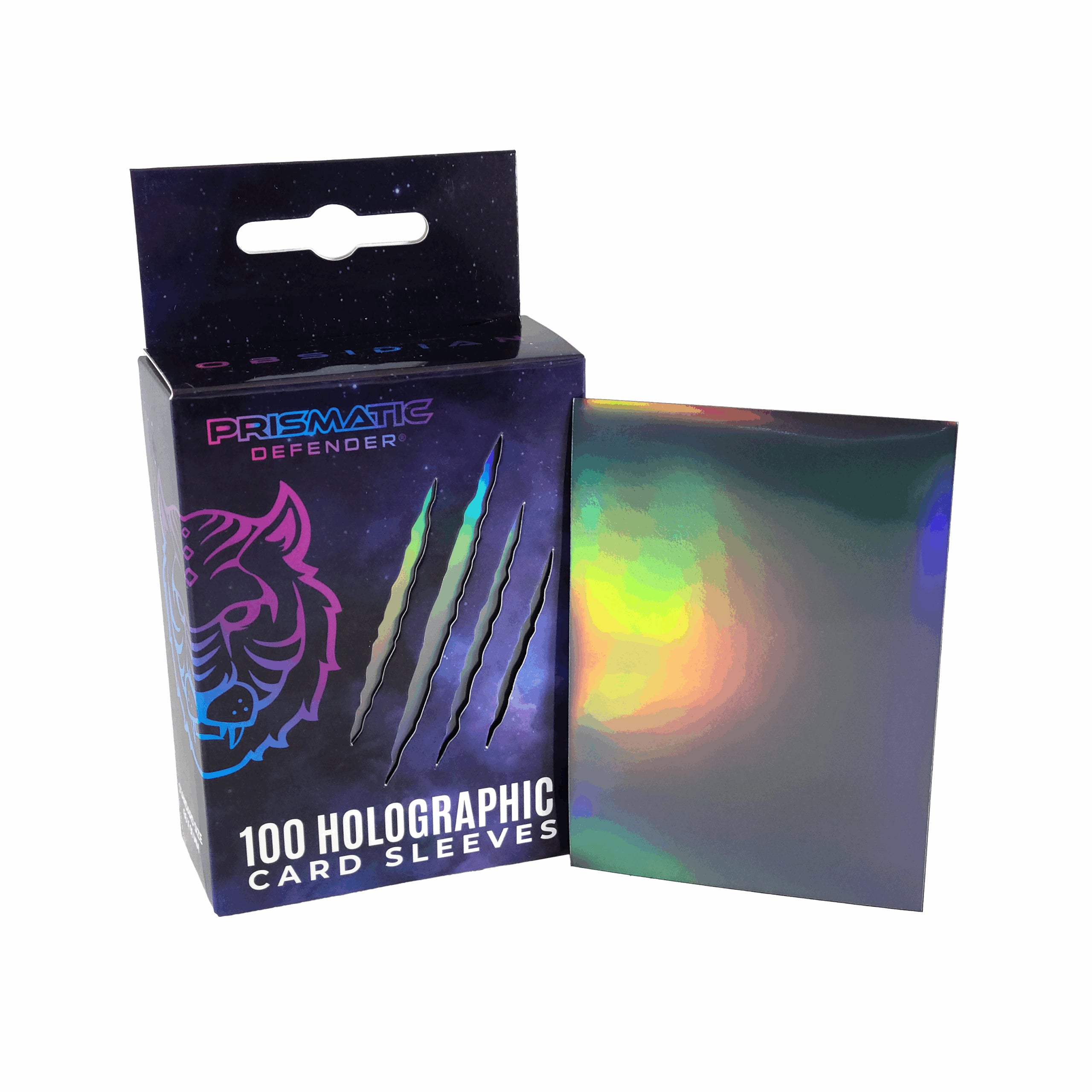 Holographic Card Sleeves "Obsisian" Oracle