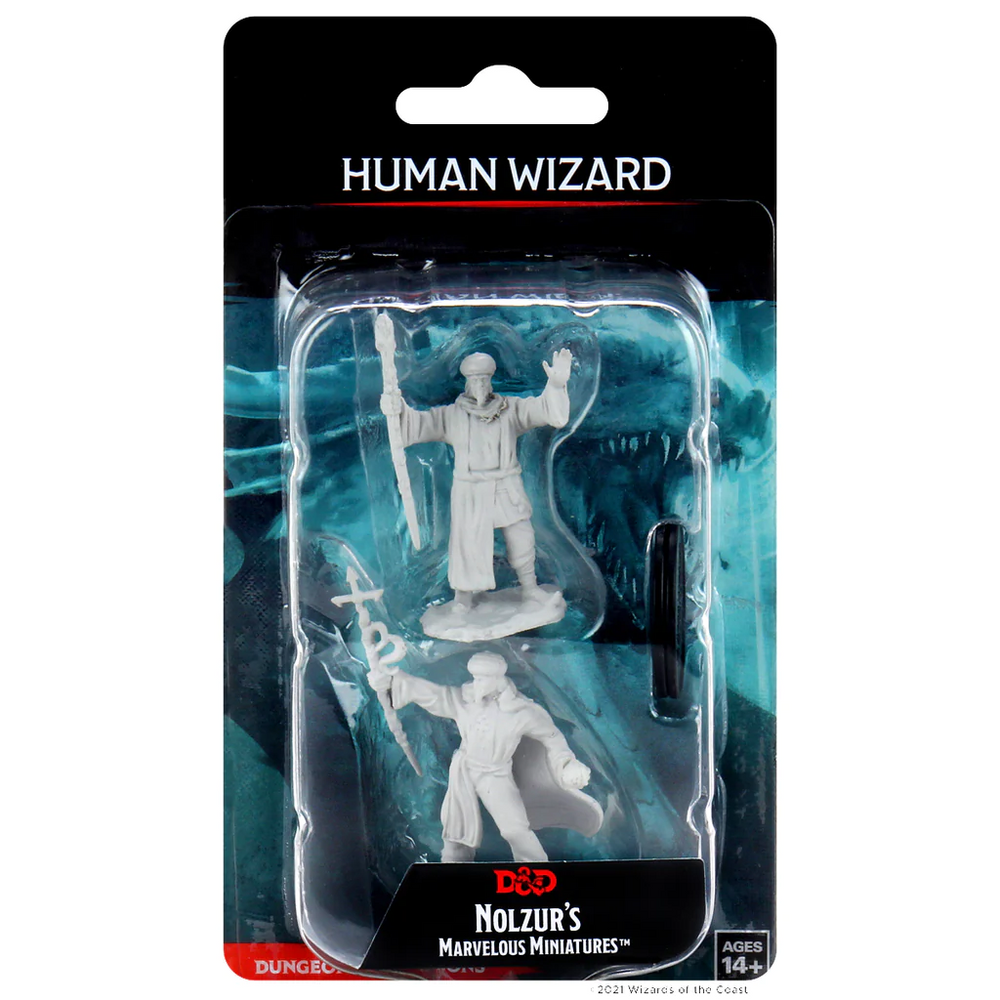 D&D Nolzur's Marvelous Miniatures: Human Wizard