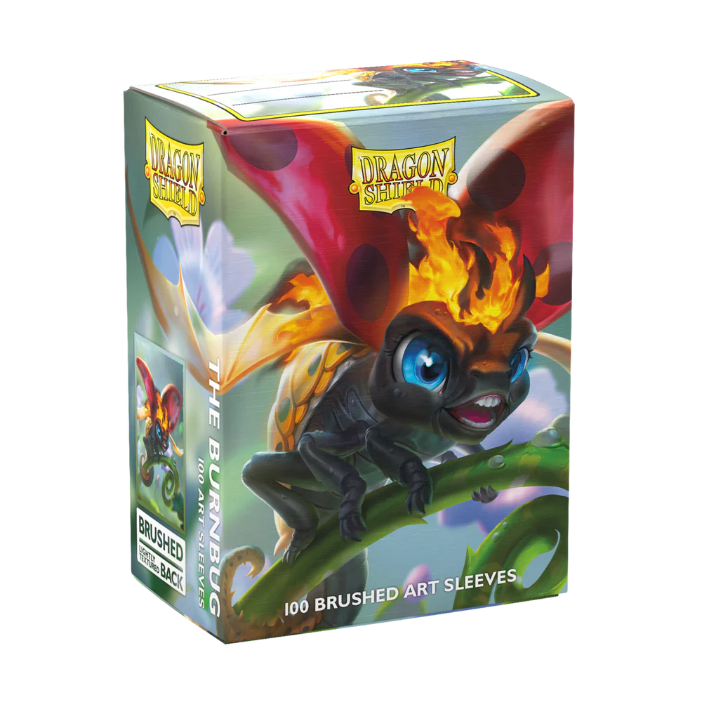 Dragon Shield Brushed Art Sleeves - The Burnbug (100)