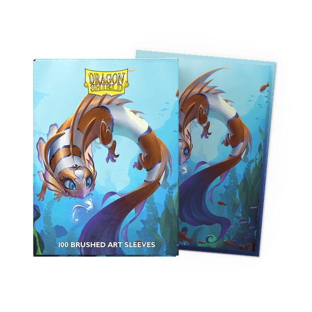 Dragon Shield Brushed Art Sleeves - The Cinderfin (100)
