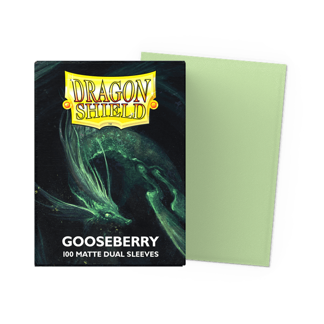 Dragon Shield Standard 100 Matte Dual Sleeves Gooseberry