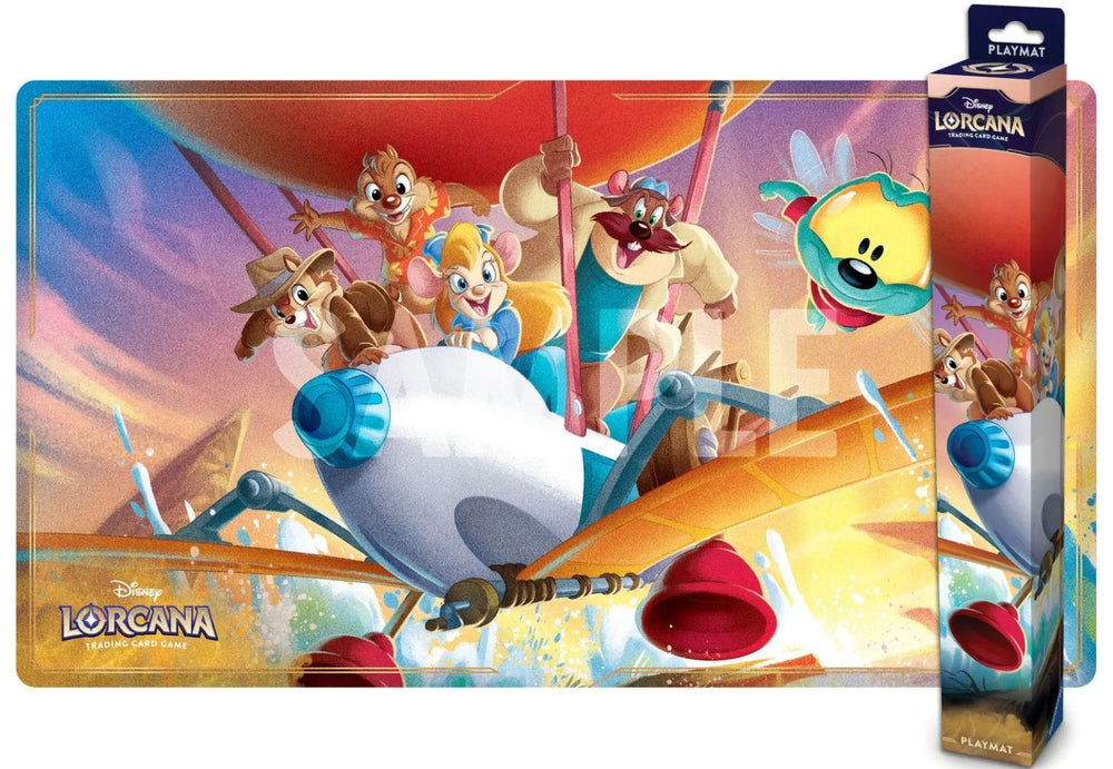 Disney Lorcana TCG Spielmatte Chip und Chap