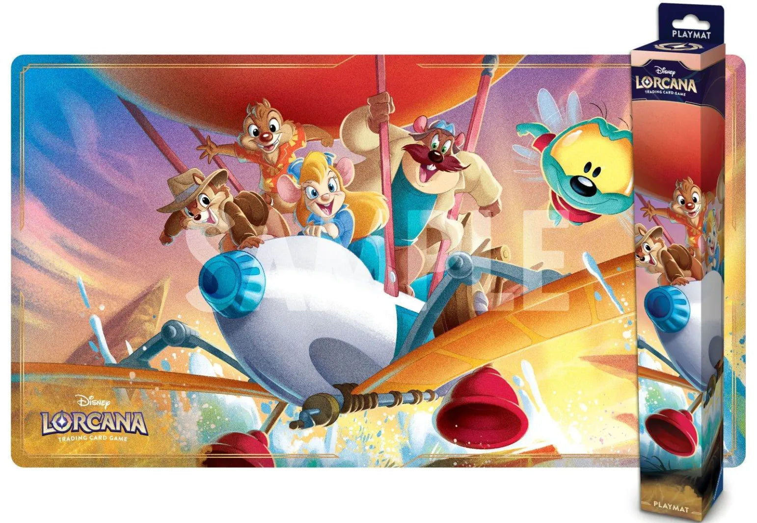 Disney Lorcana TCG Spielmatte Chip und Chap