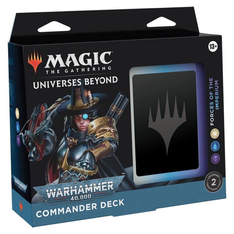 Warhammer 40.000 Commander Deck Forces of the Imperium Eng