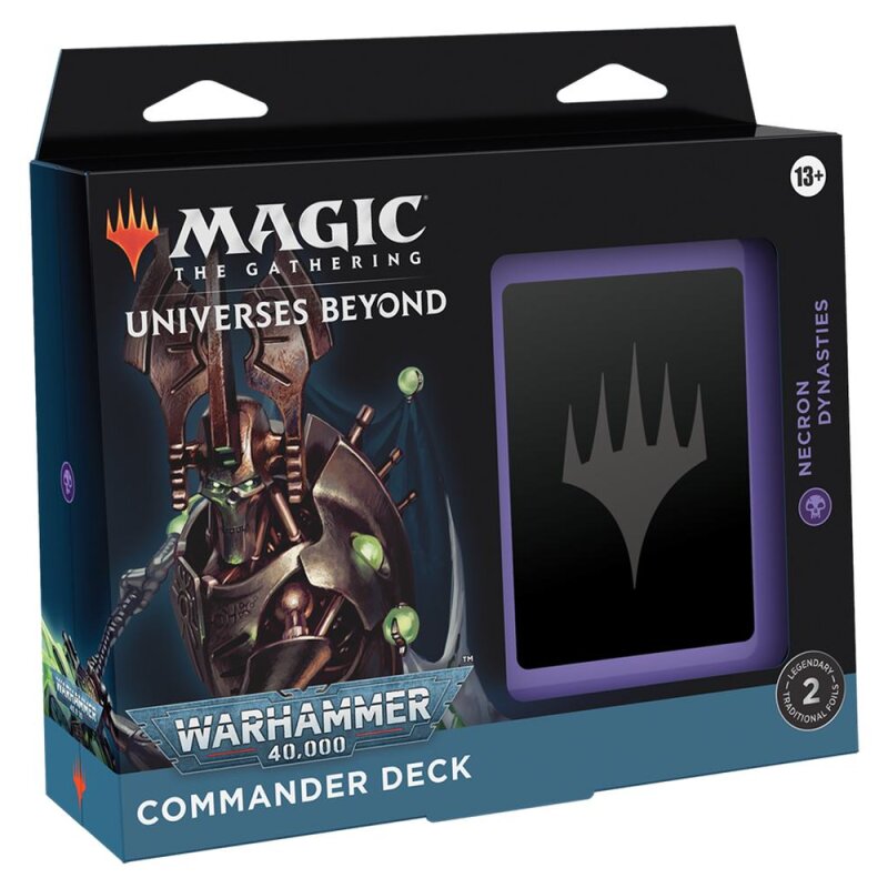 Warhammer 40.000 Commander Deck Necron Dynasties ENG