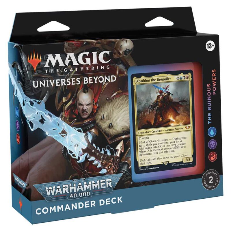 Warhammer 40.000 Commander Deck The Ruinous Powers ENG