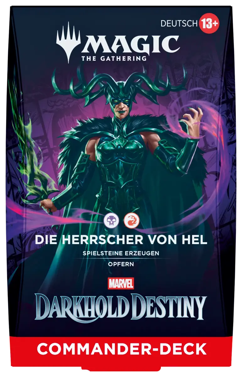 Darkhold Destiny - Commander Deck Die Herrscher von Hel - German