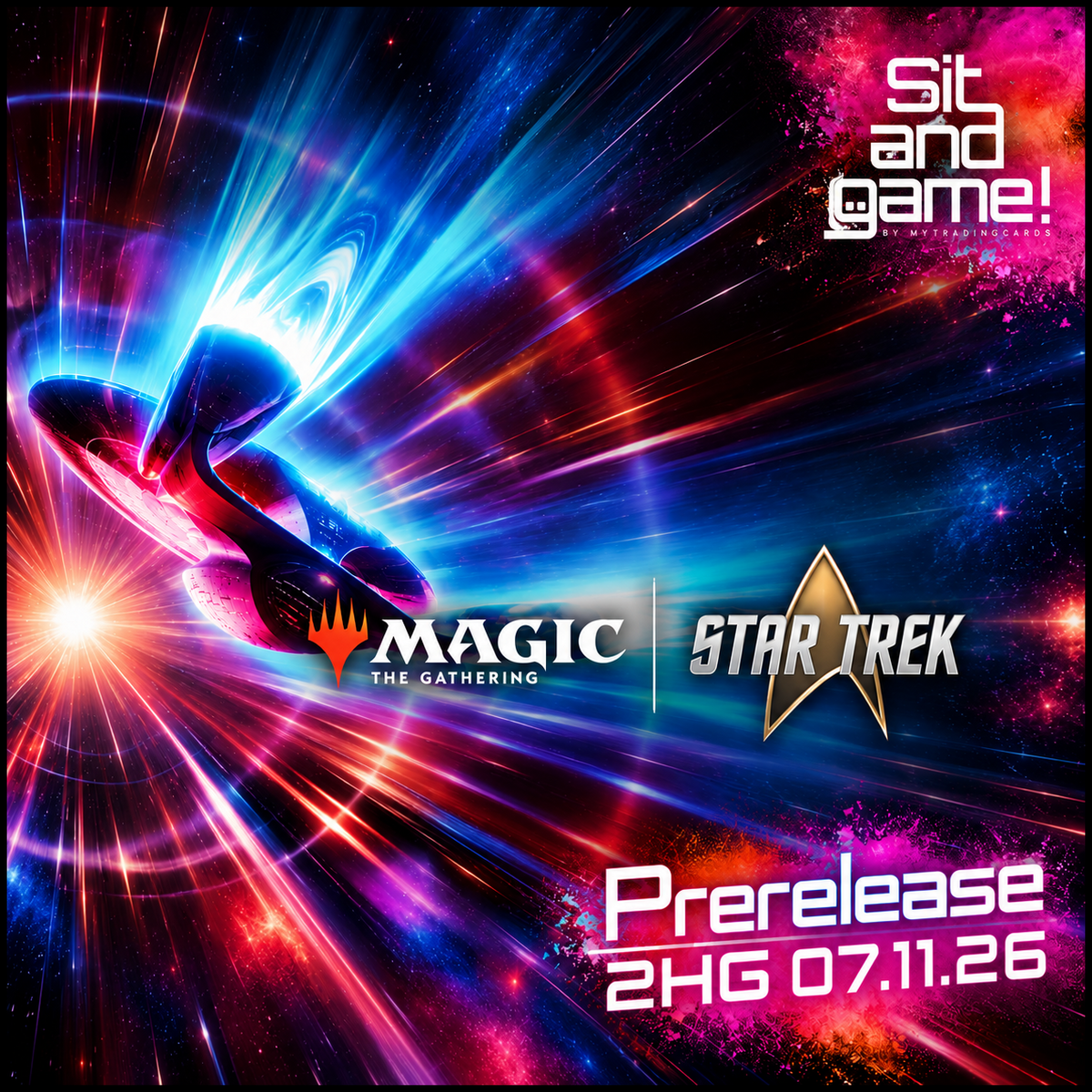 Prerelease Sealed 2-Headed Giant Star Trek 07.11.26