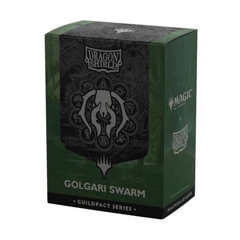 Dragon Shield Standard 100 Matte Dual Art - Golgari Swarm
