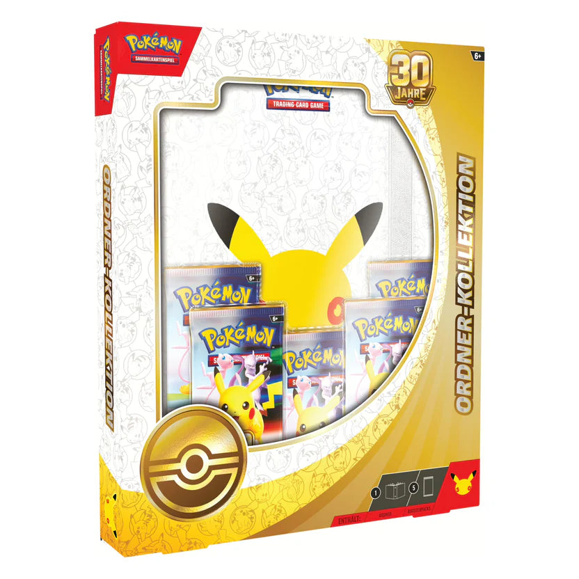 Pokémon 30 Jahre Ordner-Kollektion (deutsch)