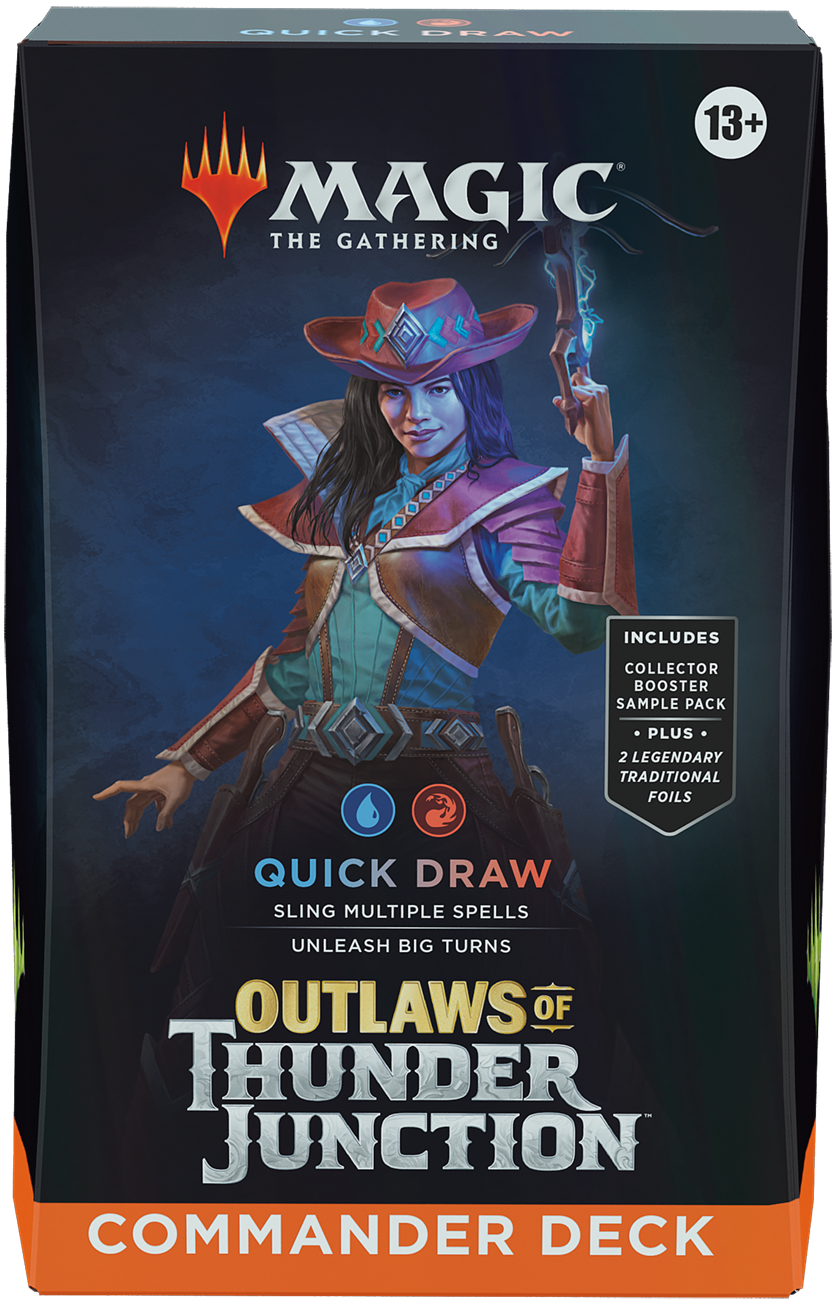 Outlaws of Thunder Junction Commander-Deck - Quick Draw (englisch)