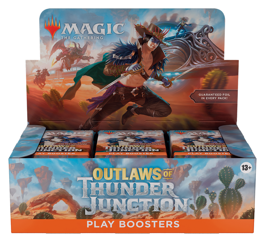 Outlaws of Thunder Junction Play-Booster Display (englisch)