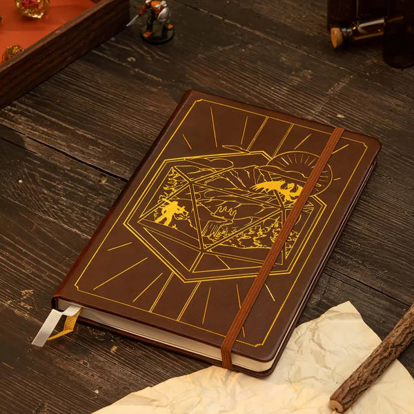 Glassstaff"DnD 5e Player Journal" (brown)
