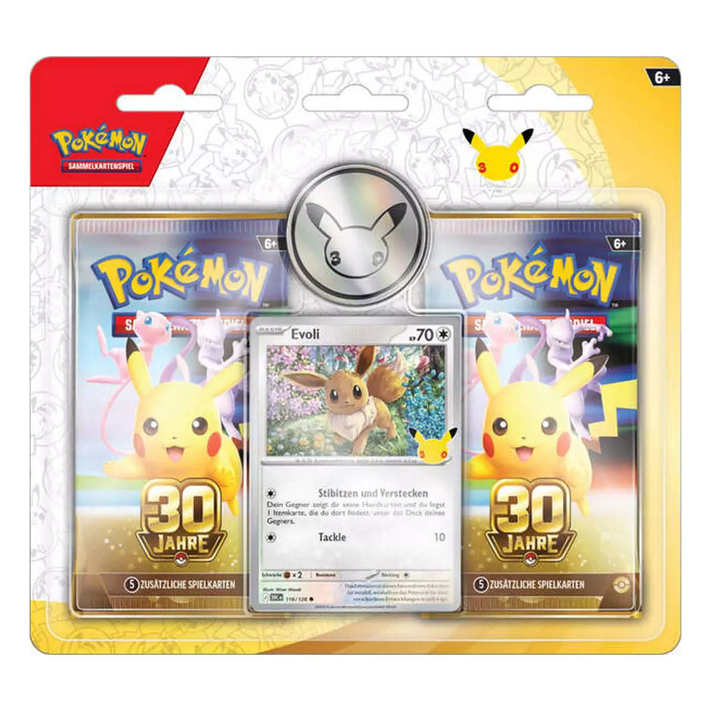 Pokémon 30 Jahre 2er-Pack-Blister (deutsch)