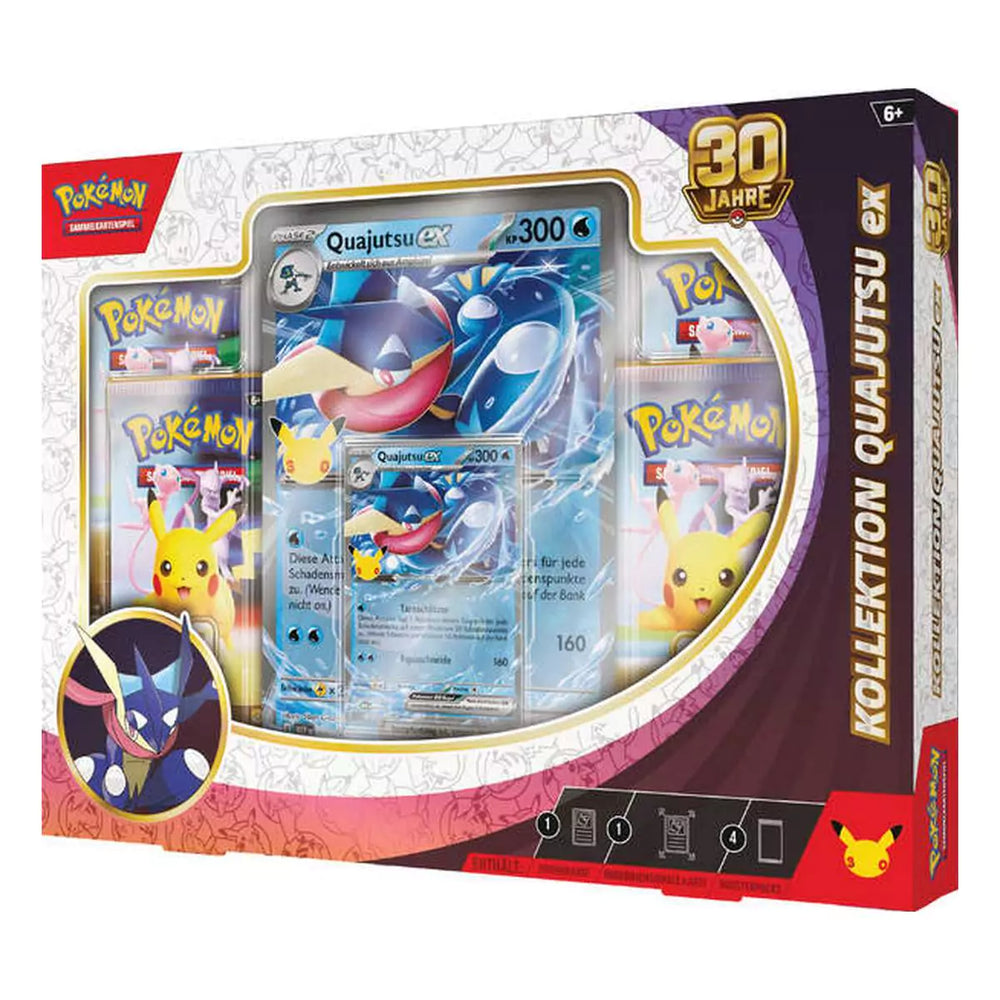 Pokémon 30 Jahre Quajutsu-EX Kollektion (deutsch)