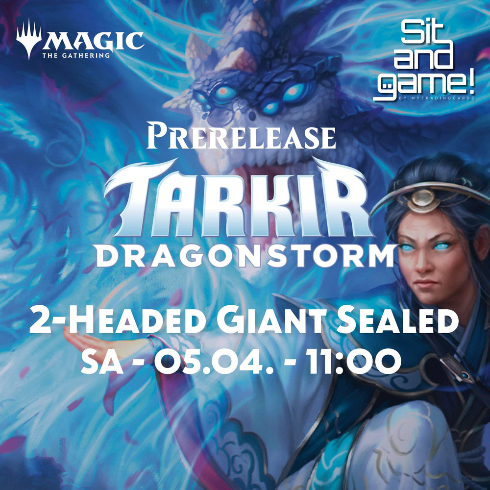 Prerelease 2-Headed Giant Sealed - Tarkir: Dragonstorm 05.04.25