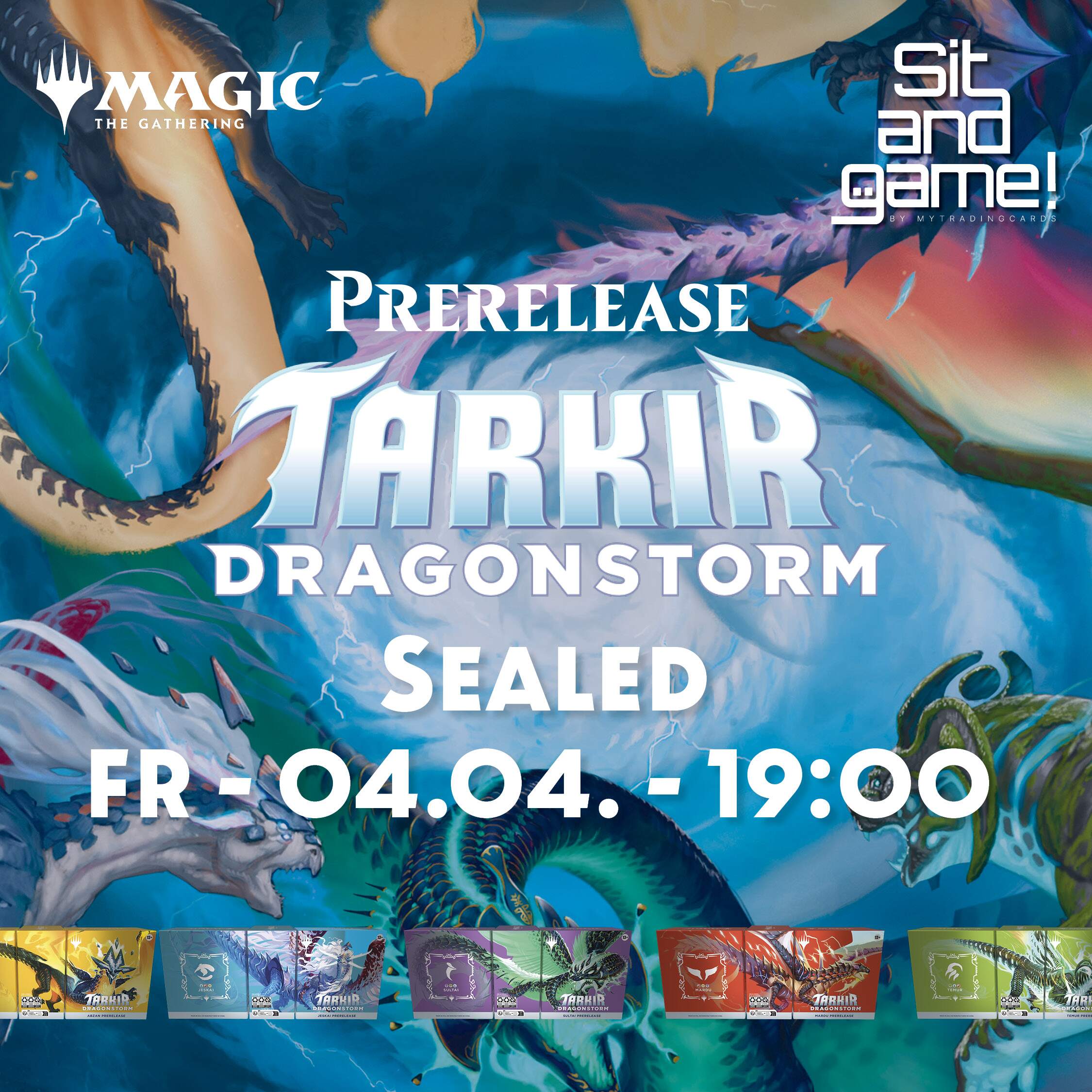 Prerelease Sealed - Tarkir: Dragonstorm 04.04.25