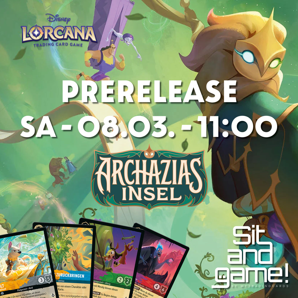 Lorcana Prerelease  Archazia’s Island 08.03.25