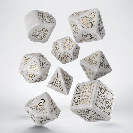 Q Workshop 20th Anniversary Dice Set "Happy Birthday"