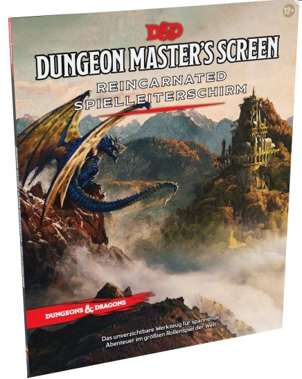 Dungeons and Dragons Dungeons Master´s Screen Reincarnated (Deutsch)