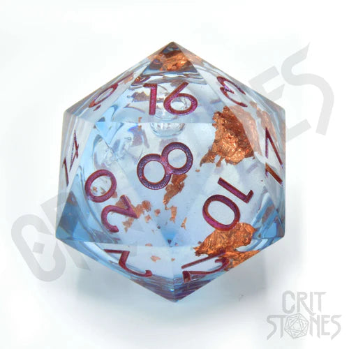 Glassstaff"Seraphic Reverie 33mm Liquid Core D20"