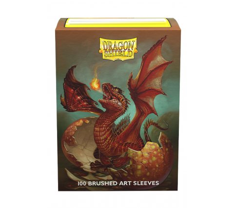 Dragon Shield Standard 100 Brushed Art Sleeves Sparky