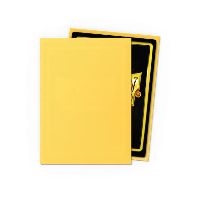 Dragon Shield Standard 100 Yellow Matte