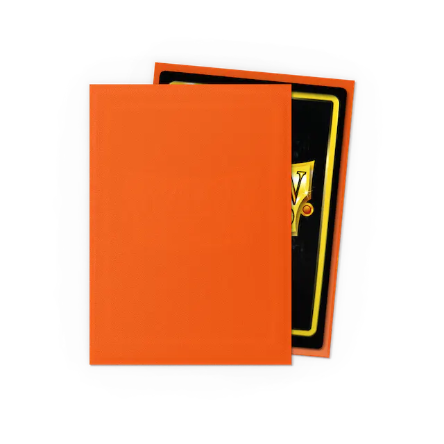 Dragon Shield Standard 100 Tangerine Matte